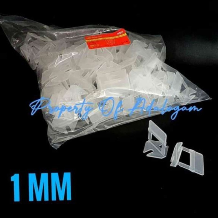 Clip Klip Wedge Tile Nat Spacer Leveling - Alat Perata Keramik Granit