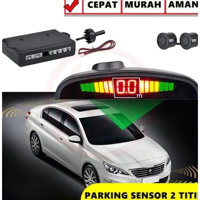SENSOR PARKIR MOBIL 2 TITIK UNIVERSAL / SENSOR PARKIR BELAKANG