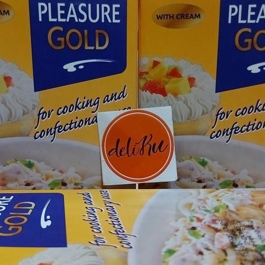 

Pleasure Gold Cooking Cream & Whipping Cream 1 Liter Halal