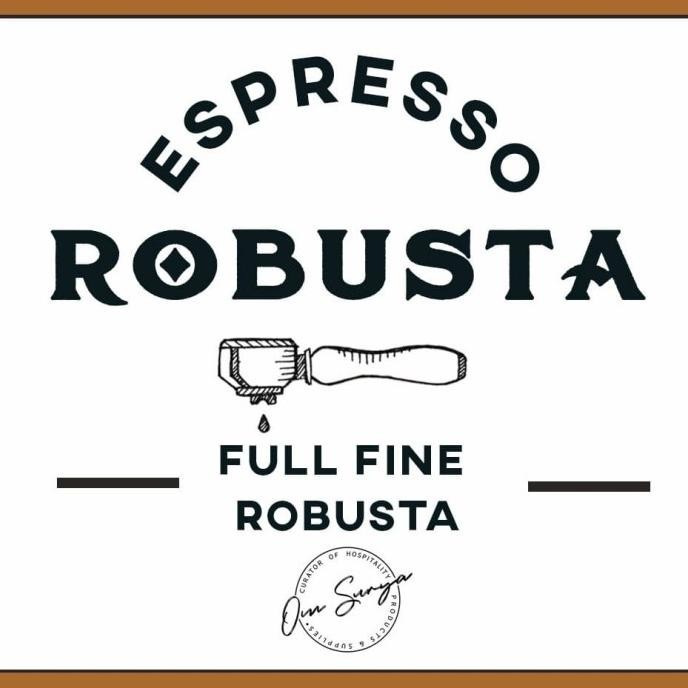 

Robusta Espresso blend 1kg FINE Robusta Es Kopi Susu cafe resto