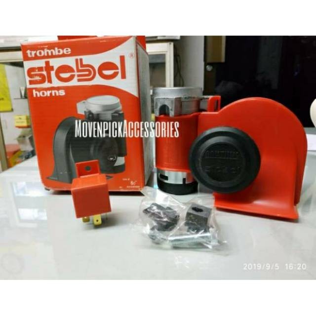 KLAKSON STEBEL NAUTILUS RED 12V ORIGINAL