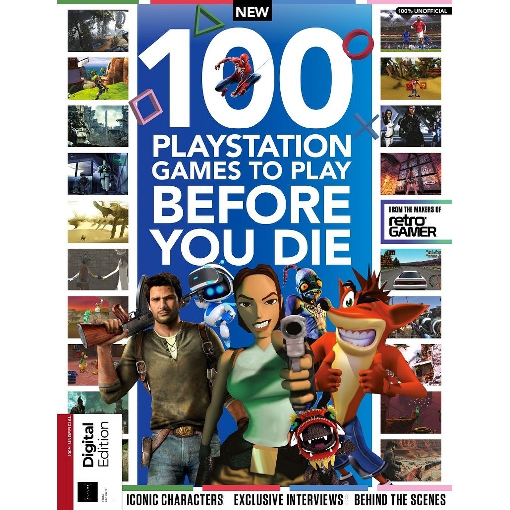 

Retro Gamer - 100 PlayStation Games to Play Before You Die ( D )