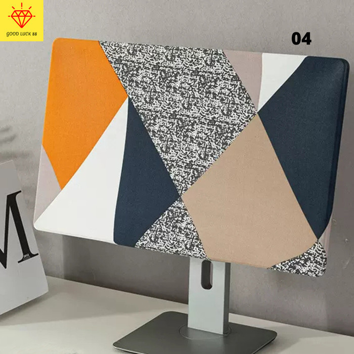 Cover Komputer Penutup Layar Led Monitor Komputer Kain Elastis Spandex