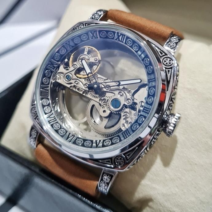 Jam Tangan Pria Original Forsining Absolute Automatic Otomatis Mekanik