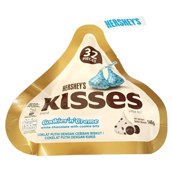 

Ready Hershey's Kisses Cookies n Cream 146 g