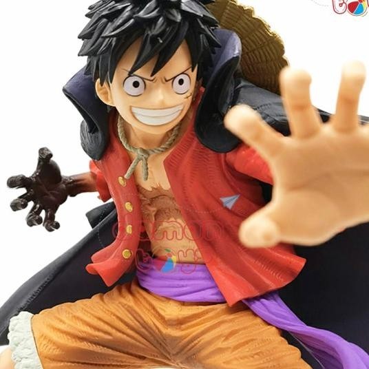 Action Figure Anime One Piece Monkey The Luffy Ace Boa Pajangan Patung