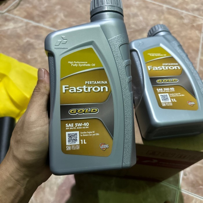 OLI FASTRON GOLD SAE 5W 40 PERTAMINA