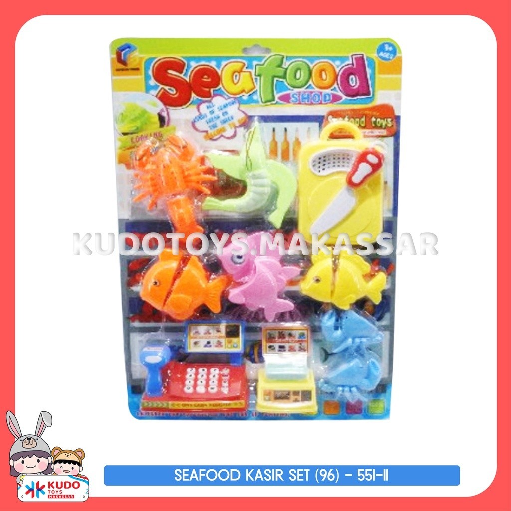 

MAINAN SEAFOOD KASIR SET (96) | 551-11