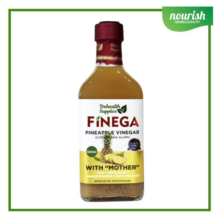 

Sale Finega, Pineapple Vinegar With Mother / Cuka Nanas Alami 500Ml