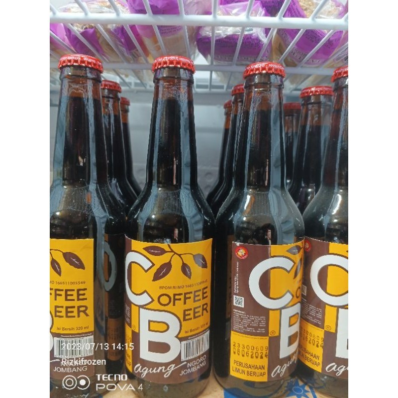 

Coffee beer 320ml/minuman cofe beer botol