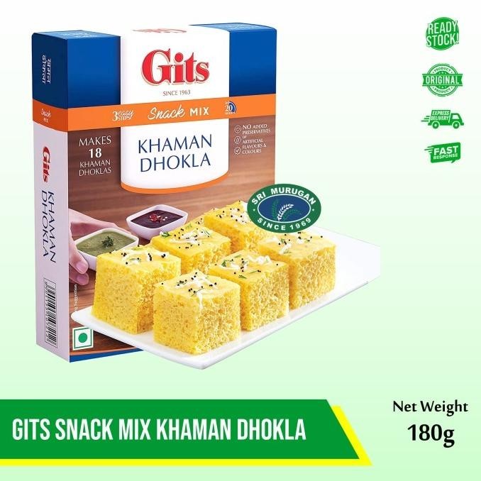 

GITS SNACK MIX KHAMAN DHOKLA 180 GM