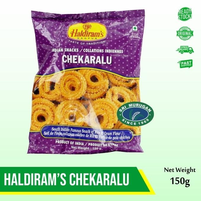 

HALDIRAMS CHEKARALU 150 GM