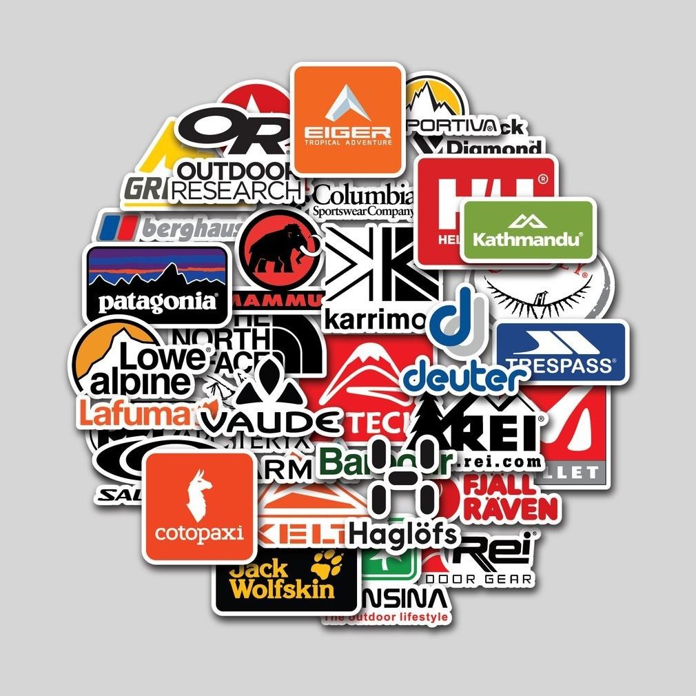 

TGH STICKER PACK LOGO BRAND OUTDOOR | STICKER TUMBLER | STIKER LAPTOP KOPER HELM TERLARIS
