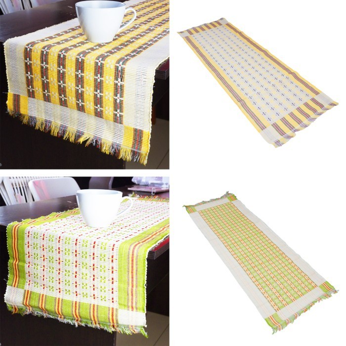 BARU LIALA ALAS MEJA MAKAN TABLE RUNNER TAPLAK MEJA KAIN PANJANG 1 DAN 2 M