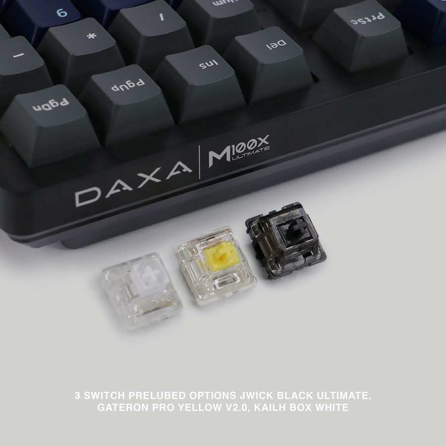 Rexus Daxa M100X Ultimate Keyboard Gaming Mechanical DaxaM100X