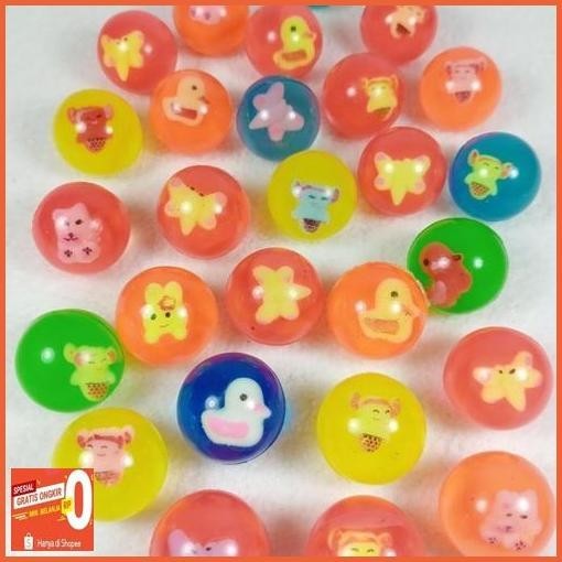 Extra Macam Bola Bekel Motif Boneka Bekel Karet Ukuran Jumbo Besar Tanggung Kecil Beklen Qc Pass