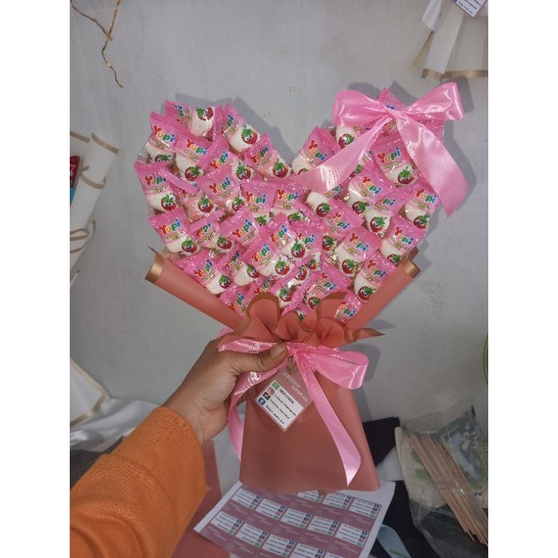 

Bouquet permen.buket permen love.kado ultah.kado anak