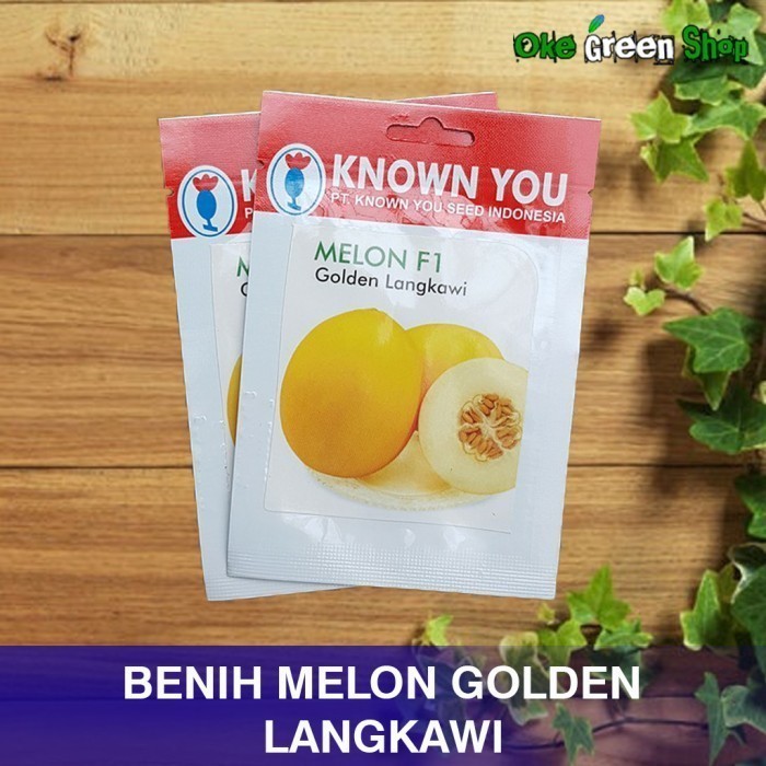 SALE BENIH BIBIT MELON GOLDEN LANGKAWI KNOWN YOU SEED SP