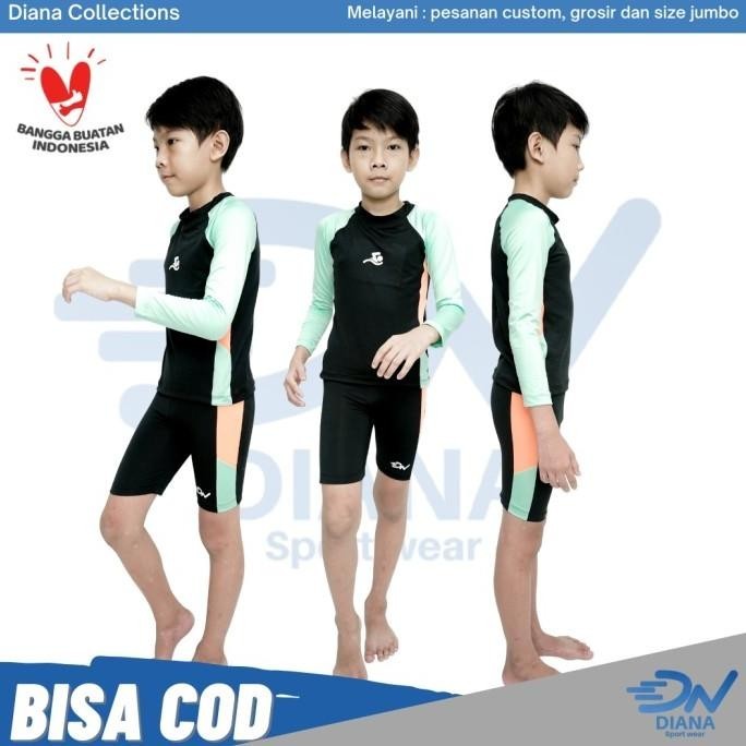 baju setelan renang anak laki laki | baju renang anak panjang ..