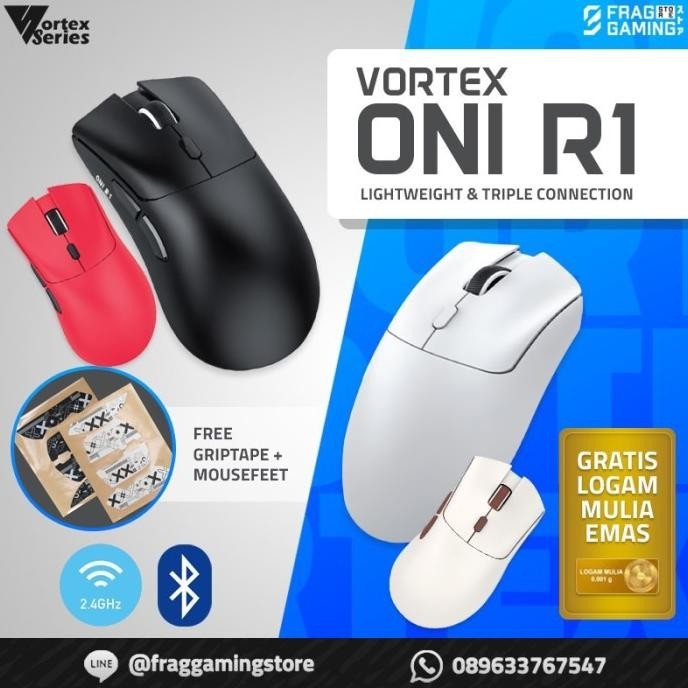 Vortex Oni R1 Vortexseries Lightweight Gaming Mouse Vortexoni Onir1