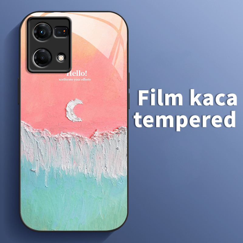 Casing Hp Untuk OPPO Reno 7 4G Reno 8 4G Reno 8T 4G Case Casing baru Softcase Hp Silikon cesing cerm