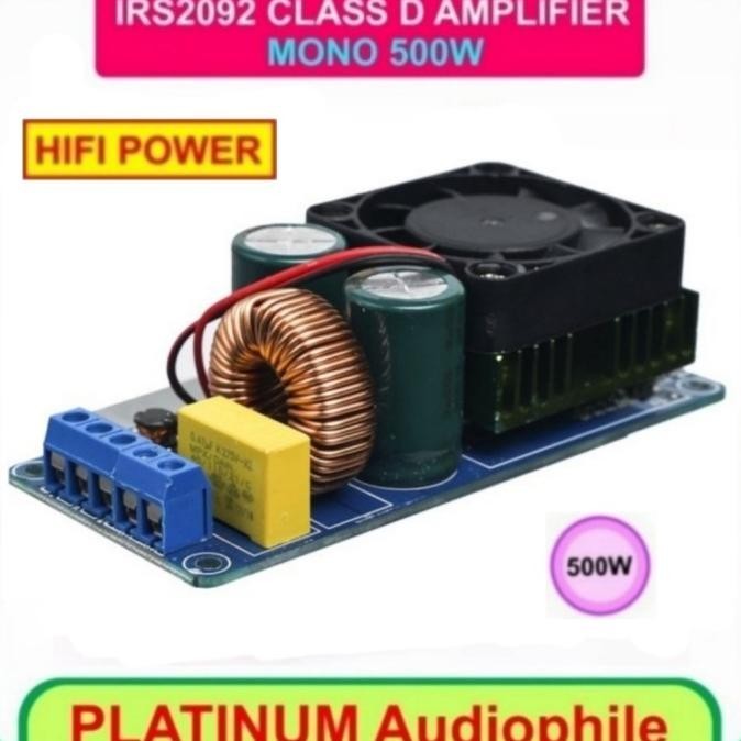 Irs2092 Amplifier Class D 500W Mono Irs2092S 500W Class D Amplifier Fristaliashop