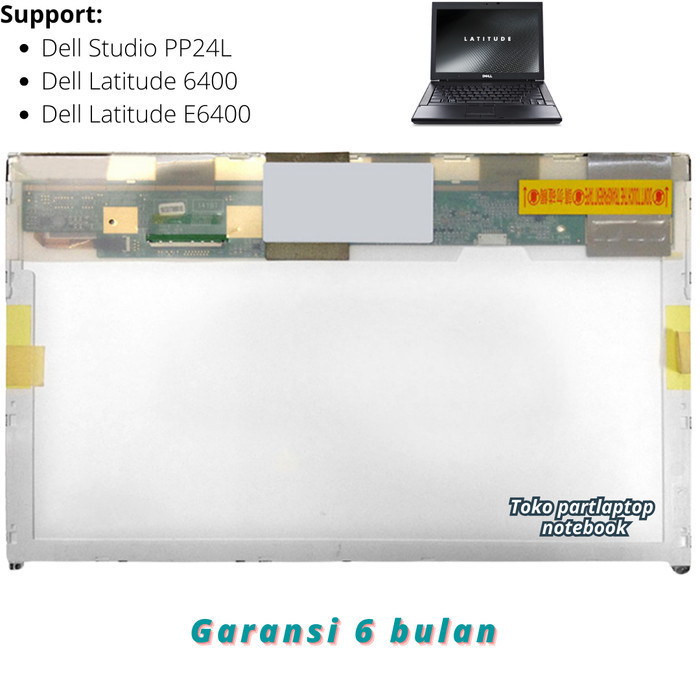 Layar Lcd Del Studio Pp24L Latitude 6400 E6400 Monitor Panel Screen