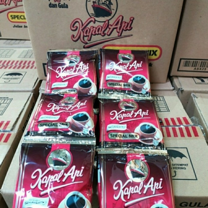 

Kopi Kapal Api Special Mix Dus Isi 12 Renceng / 120 Sachet @25Gr