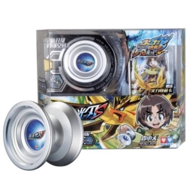 Yoyo Blazing Teens Demon Flashy Blade Blazing Flame Tiger Set Auldey