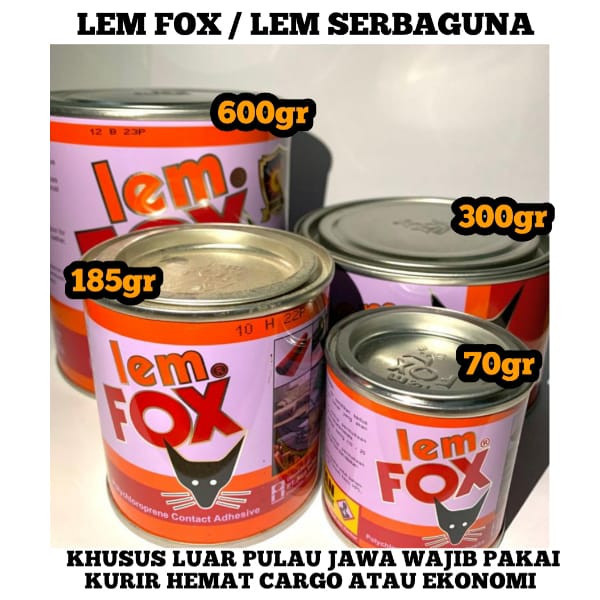 

SANDAL PRIA MODEL TERBARU / Lem Fox Kuning 185 gr / lem multifungsi, sandal, sepatu, karpet. Lem Fox