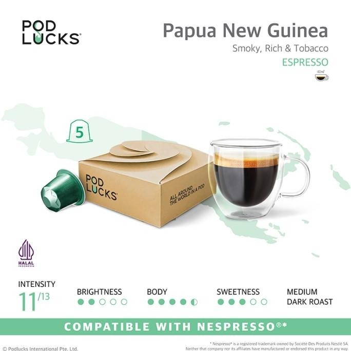 

Podlucks Papua New Guinea Capsule Coffee