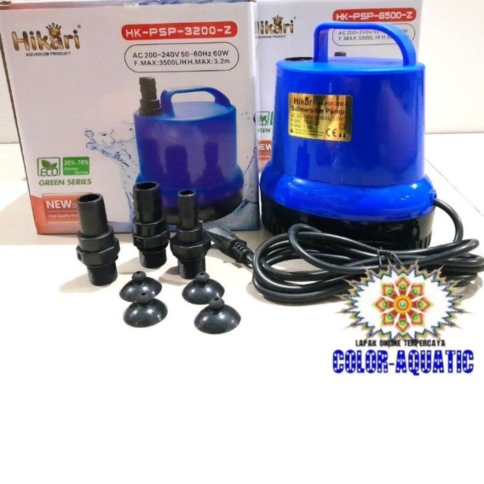 Pompa Air Celup Kolam Ikan Hikari Psp 3200Z Powerhead Hemat Listrik