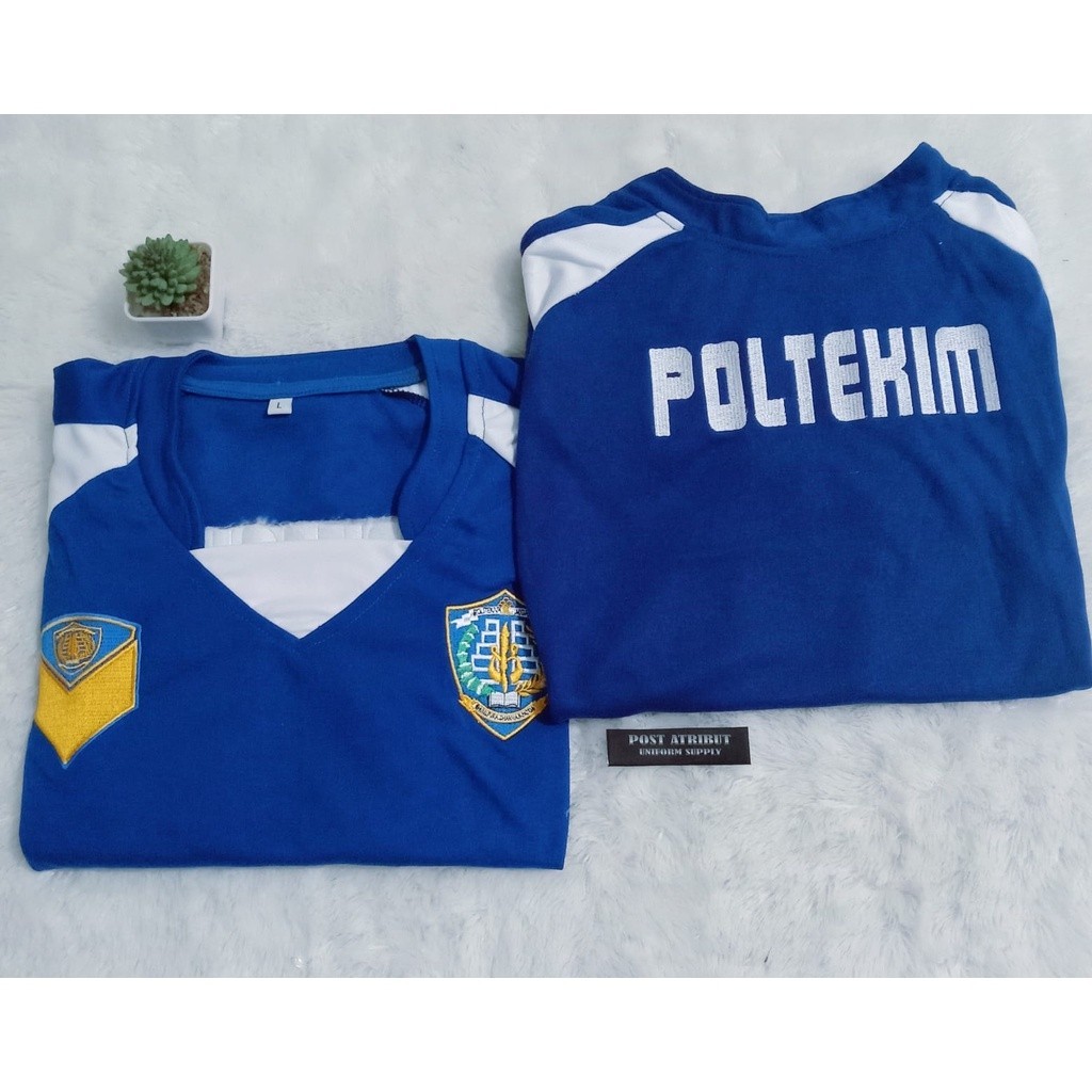 GA7 KAOS PDO POLTEKIM BIRU METALIK / KAOS PDO / POLTEKIM CUH