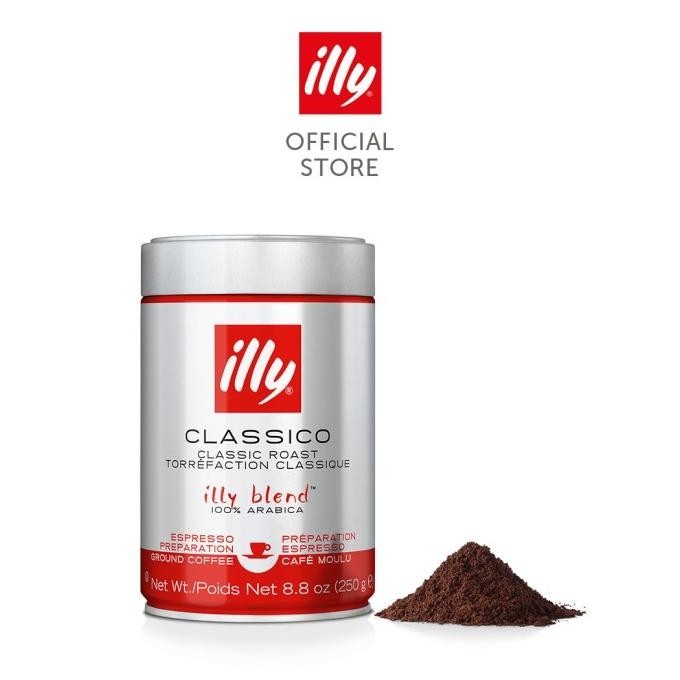 

Illy Coffee - Classico - Kopi Bubuk 250 Gr