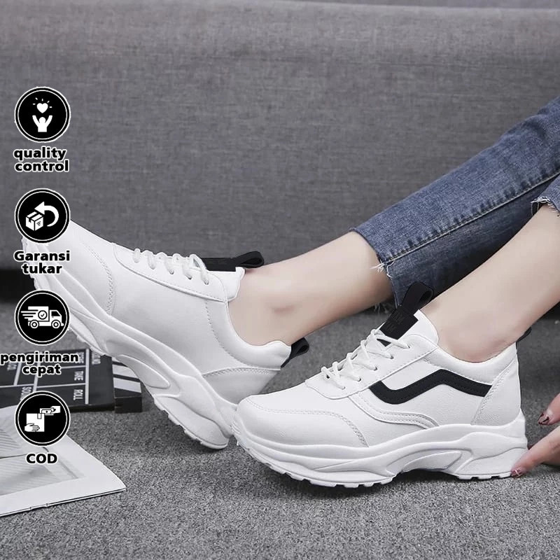 Sepatu Wanita Sepatu Wanita Perempuan Spatu Kasual Sneakers Sepatu Fahion Kuat Casual Seneakers Terl