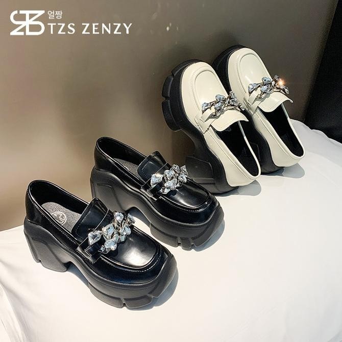 Tzs Zenzy Nanhee Platform Korea Designed - Sepatu Wedges Wanita Comfy