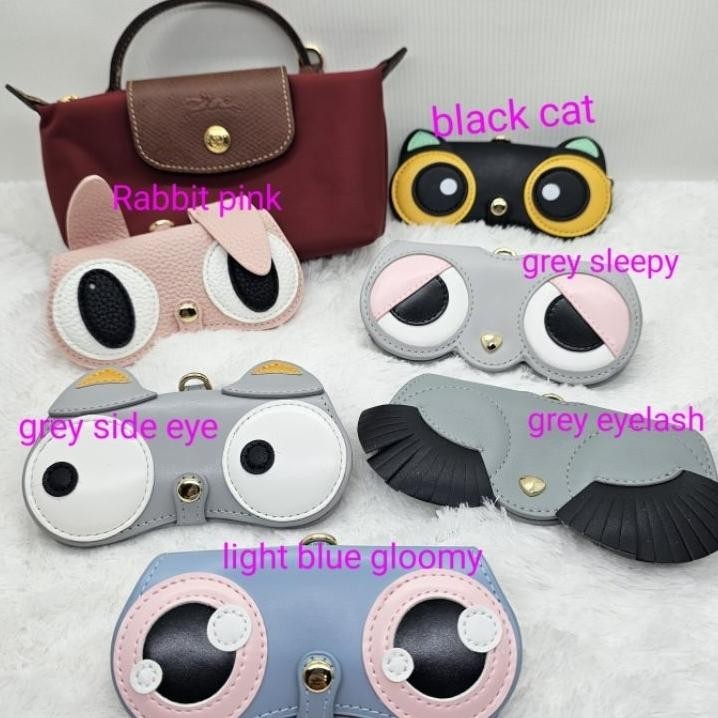 Case Kacamata/ Tempat Kacamata/ Bagcharm Kacamata Gantung Di Tas