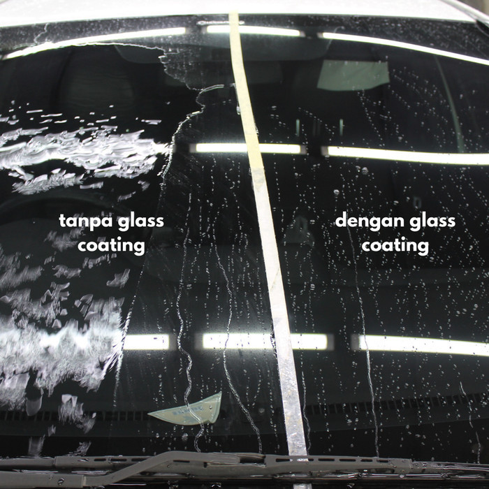 Paket Perawatan Kaca Mobil - Pembersih Jamur Kaca Mobil & Coating Kaca