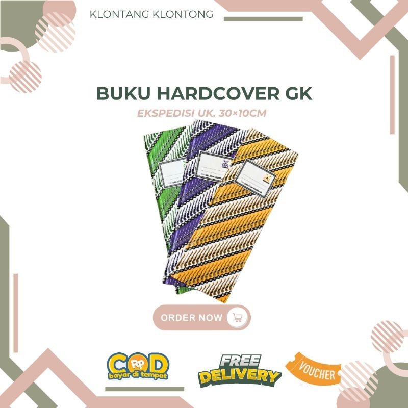 

Buku Hard Cover Ekspedisi Gelatik Kembar isi 100 Lembar