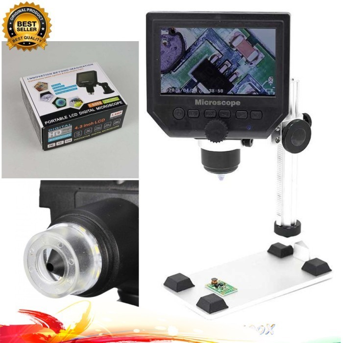 Mikroskop Laboratorium Servis Hp Digital Microscope 600 X 3.6 Mp