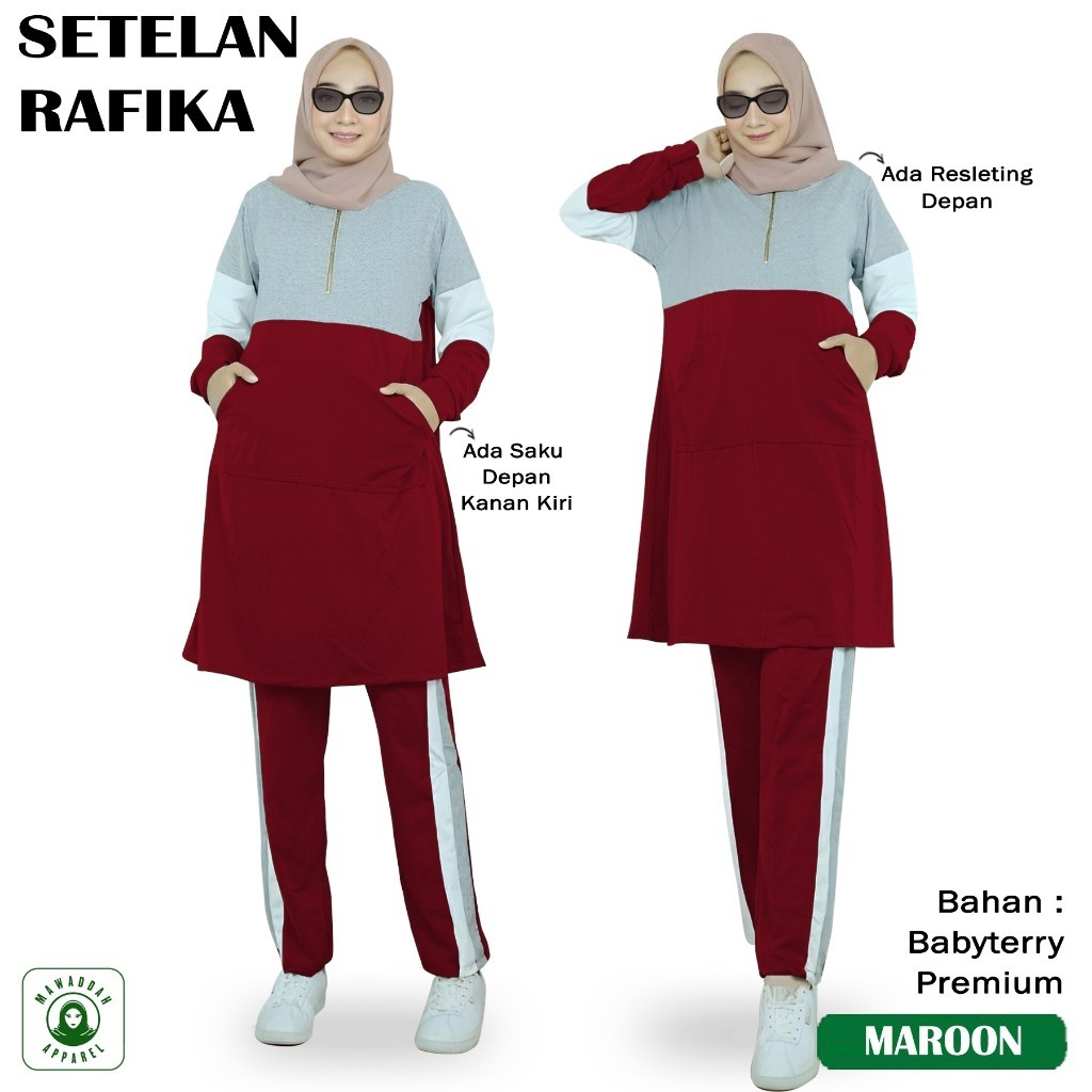 Bju Setelan Stln Pakean Perempuan Dewasa Trening Bsju Olahraga Prempuan Kaos Wanita Outfit Senam One