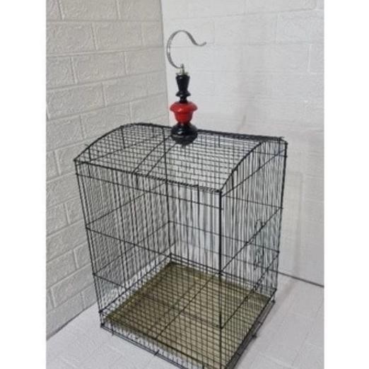 Sangkar Kandang Kotak Besi No 2 Burung Jalak, Cucak Ijo , Beo, K