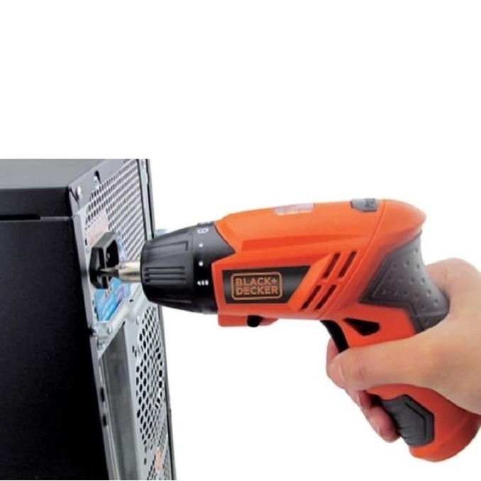 Black+Decker Bor Obeng Cordless Screwdriver 4.8V (KC4815-B1)