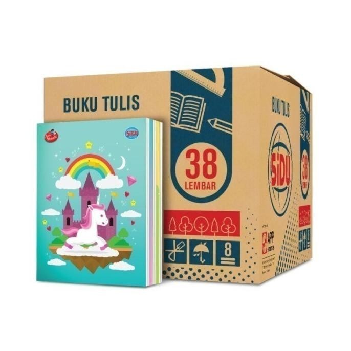 

BACK TO SCHOOL BUKU TULIS UKURAN KWARTO PER-KARTON
