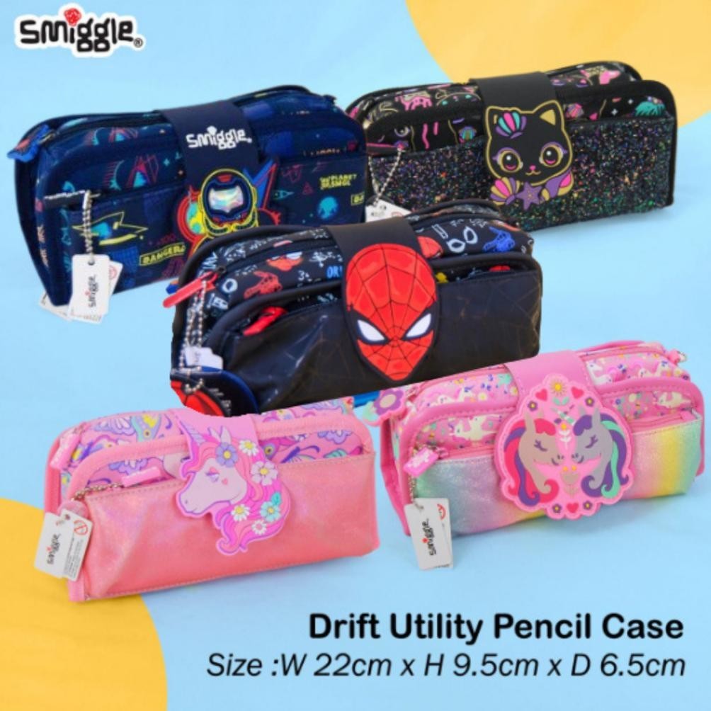 

BACK TO SCHOOL SMGLE UTILITY PENCIL CASE THREOLD/ LIPAT 3 PC