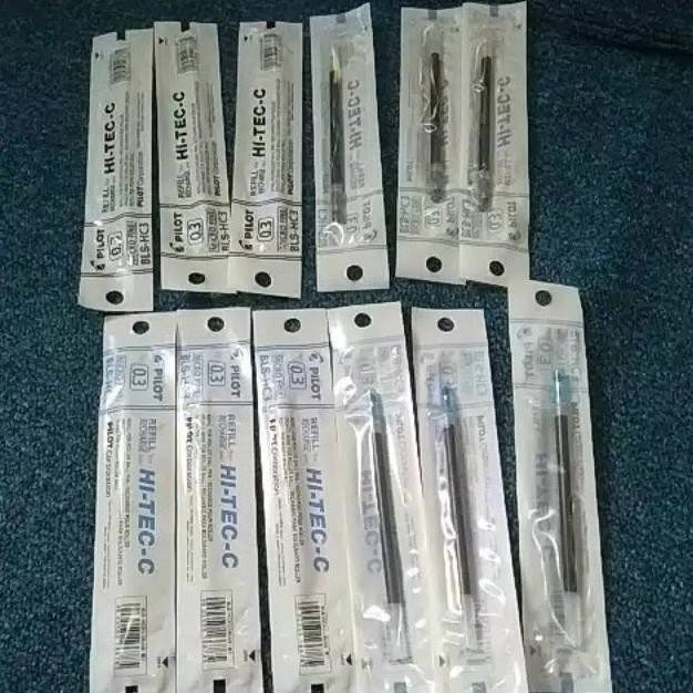 

BACK TO SCHOOL RILL / ISI BOLPOIN PILOT HITEC-C 0.3, 0.25 DAN 0.4 ( 1 LUSIN)