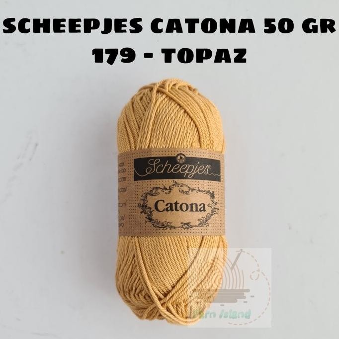 

scheepjes catona 50gr topaz (179)