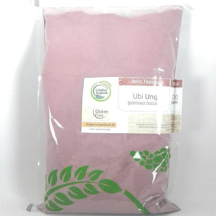 

Lingkar Organik Tepung Ubi Ungu 500 Gram Mpasi Organic Flour