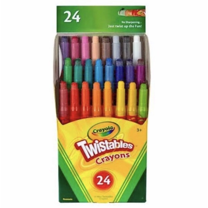 

Original Twistable isi 24 pcs Crayon paket lengkap
