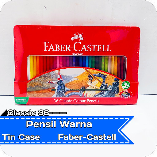 

Pensil Warna Classic Colour - Watercolour Tin Case